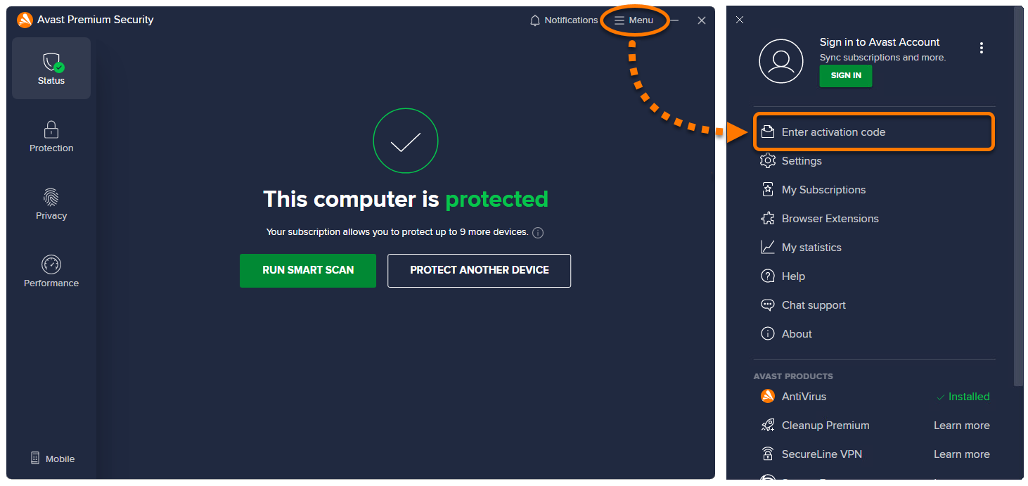 How to activate Avast Premium Security | Avast